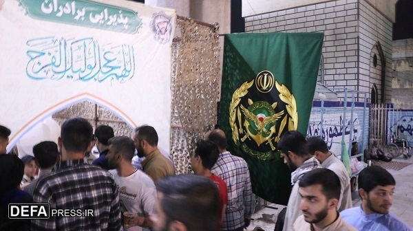 برپایی ایستگاه صلواتی «ارتش» در مسجد مقدس جمکران+ تصاویر