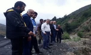 بازدید رئیس سازمان جهاد کشاورزی مازندران از مناطق حادثه خیز و سیل زده سوادکوه