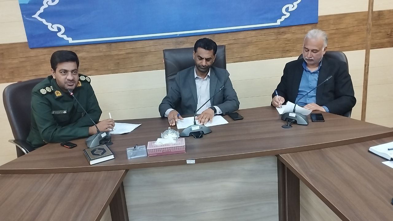 برگزاری جلسه ستاد بزرگداشت رحلت امام خمینی (ره) در شهر نوک آباد