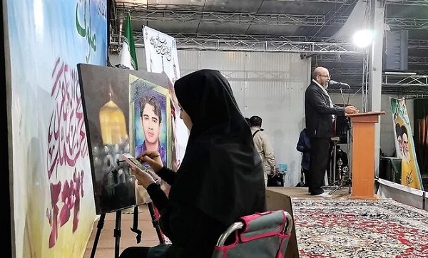 مراسم گرامیداشت شهید الداغی در مشهد برگزار شد