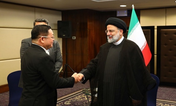دیدار دبیرکل اتحادیه آ سه آن با حجت‌الاسلام رئیسی
