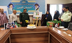 دهمین سالگرد تاسیس خبرگزاری دفاع مقدس در استان البرز برگزار شد///