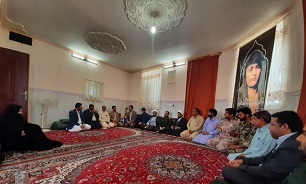 دیدار اعضای ستاد گرامیداشت سوم خرداد ماه باجانباز فتح خرمشهر در شهر خاش