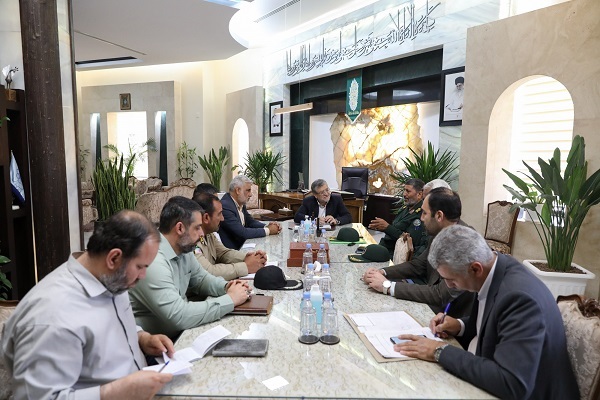نشست مشترک مدیرکل حفظ آثار دفاع مقدس خراسان رضوی و شهردار مشهد+ تصاویر