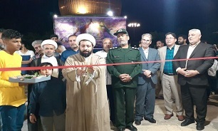 افتتاح نمایشگاه «پیام آسمانی» در بوستان شهدای گمنام تربت جام