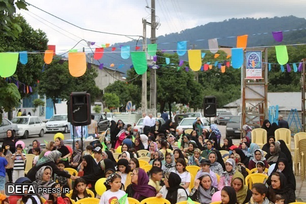 برگزاری مراسم جشن «عید غدیر» در جوار شهدای گمنام شهرستان سوادکوه شمالی+ تصاویر