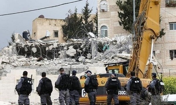 تخریب ۳۰۳ ساختمان فلسطینی توسط رژیم صهیونیستی