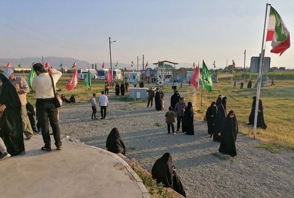 معراج شهید بروجردی محل وصل زائران راهیان نور به شهدا تصاویر