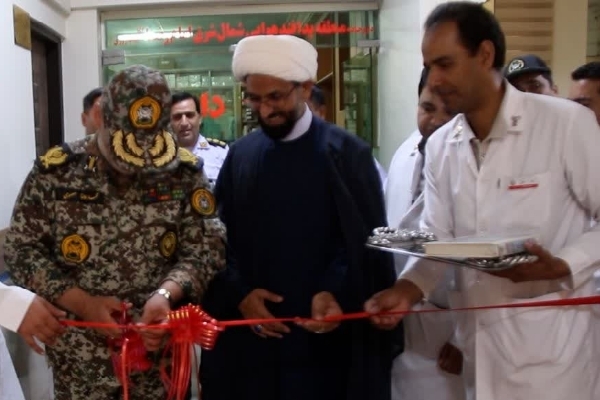 بخش رادیولوژی درمانگاه منطقه پدافند هوایی شمال شرق افتتاح شد