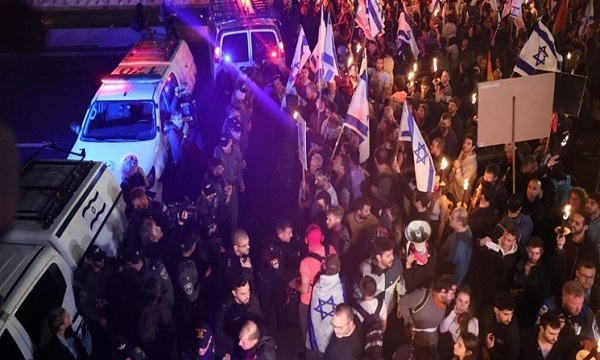 رئیس موساد و ۱۰۰ ژنرال صهیونیست به جمع معترضان علیه نتانیاهو پیوستند