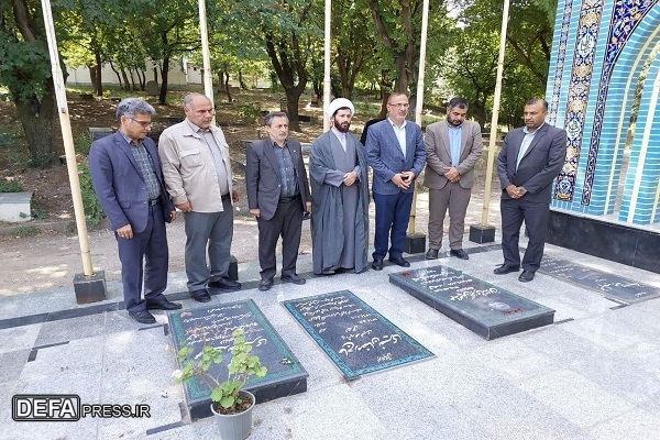 مراسم بزرگداشت شهدای هفتم تیر در روستای «لالیم» برگزار شد+ تصاویر