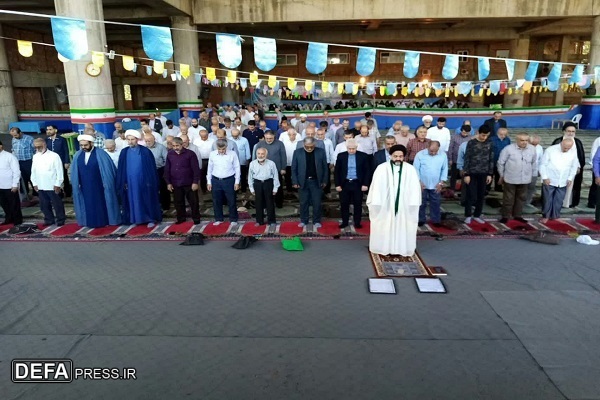 نماز عید سعید قربان در چالوس برگزار شد+ تصاویر