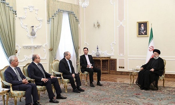 چند تن از وزرای سوریه با رئیس‌ جمهوری دیدار کردند