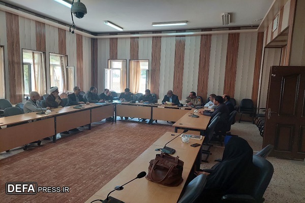 نشست بررسی عملکرد دفاتر نمایندگی حفظ آثار دفاع مقدس شهرستان‌های شرق خراسان رضوی برگزار شد