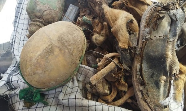 کشف پیکر‌های ۵ شهید دفاع مقدس در کردستان عراق