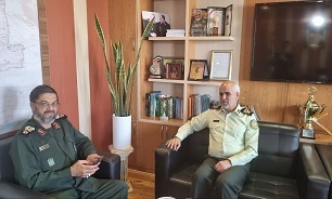 دیدار مدیرکل حفظ آثار و نشر ارزشهای دفاع مقدس سیستان و بلوچستان با سردار شفائی