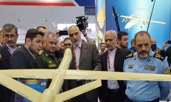 بازدید وزیر دفاع روسیه از دستاورد‌های دفاعی ایران در نمایشگاه مسکو