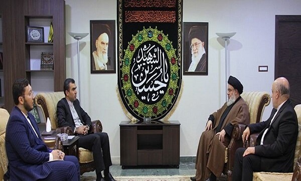 رایزنی دبیرکل حزب‌الله ومعاون وزیرخارجه ایران درباره تحولات منطقه