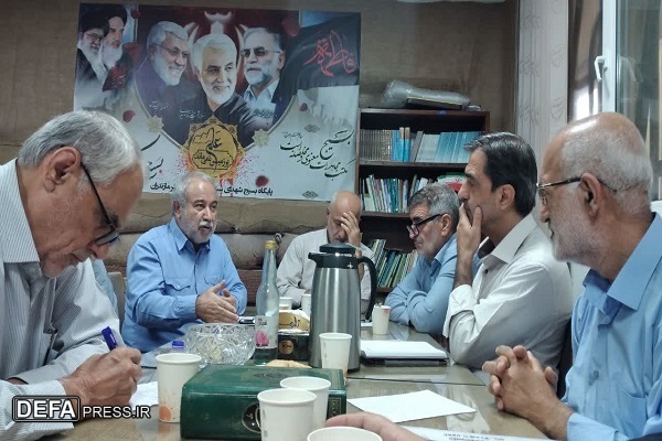 نشست هم اندیشی انجمن راویان دفاع مقدس جهاد مازندران برگزار شد+ تصاویر
