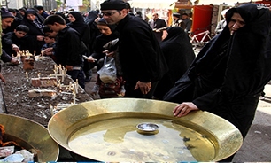 آغاز آئین شمع‌گردانی تاسوعای حسینی در اردبیل