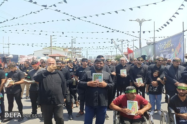 اجتماع عزاداران حسینی در «محمودآباد» و «سرخ رود» برگزار شد+ تصاویر
