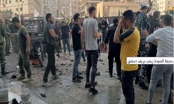یک شهید در انفجاری در منطقه «السیدة زینب» دمشق