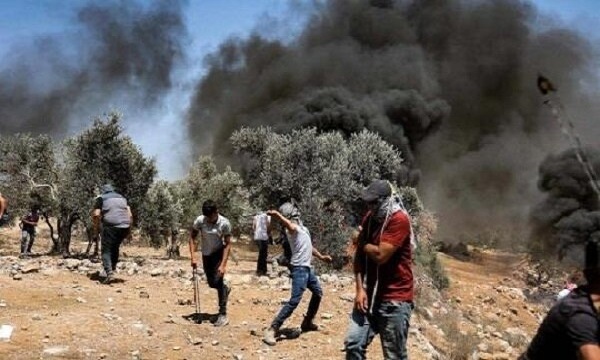 زخمی شدن چندین فلسطینی در درگیری با صهیونیست‌ها