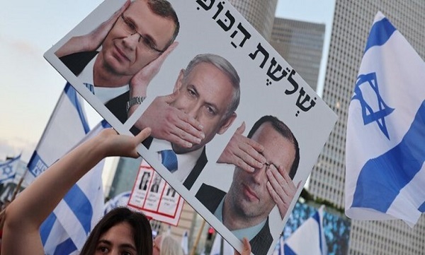 شکست ائتلاف نتانیاهو در نظرسنجی‌ها