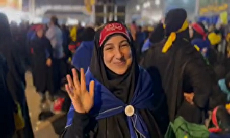 فیلم/ سخنان دختر لبنانی خطاب به امام خامنه‌ای