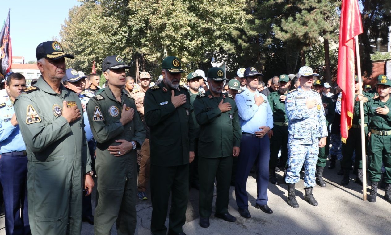 برگزاری اجتماع دانشجویی دلدادگان حسینی در دانشگاه هوایی شهید ستاری