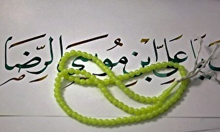 عکس/ هم‌نویسی احادیث رضوی «حصن حصین»