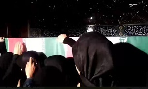 استقبال از شهید گمنام در محفل دختران بهشتی