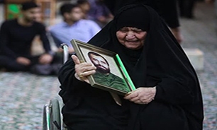 مراسم چهلمین روز درگذشت مادر سرلشکر شهید «علی هاشمی» در اهواز