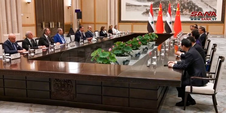بشار اسد با رئیس‌جمهور چین دیدار کرد