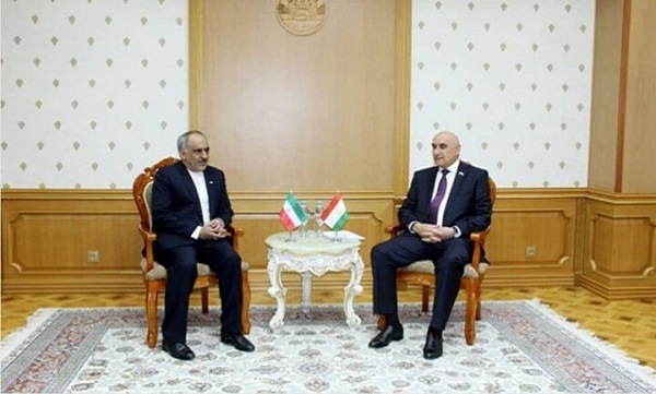دیدار سفیر ایران در دوشنبه با رئیس مجلس تاجیکستان