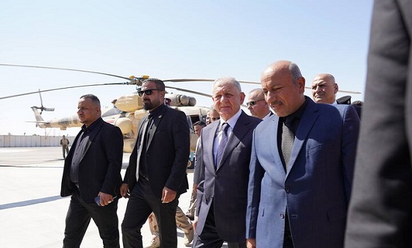 حضور رئیس جمهور عراق در کربلا