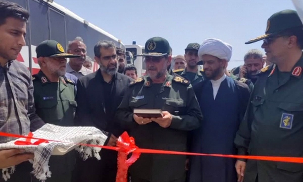 افتتاح بیمارستان های صحرایی نیروی دریایی سپاه در شلمچه و کربلا