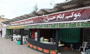 برپایی موکب اربعین حسینی توسط دانشگاه شهید مدنی آذربایجان