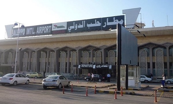 فرودگاه حلب فعالیت خود را مجددا از سرگرفت