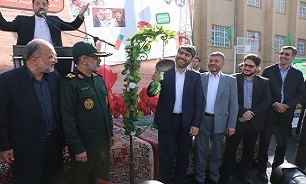 نواخته شدن زنگ «مهر، ایثار و مقاومت» در محل سخنرانی امام خمینی(ره)