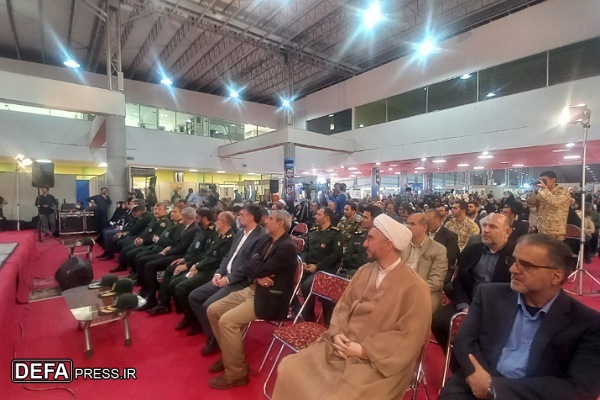 دواردهمین نمایشگاه ملی کتاب دفاع مقدس در همدان افتتاح شد