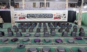 توزیع ۵۵۰۰ بسته لوازم‌التحریر در پویش مشق احسان استان گیلان