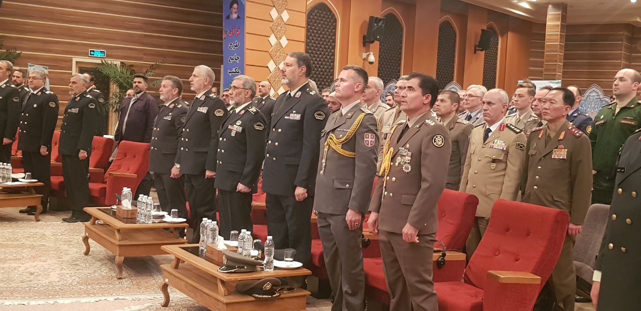 نشست وابستگان نظامی و انتظامی مستقر در ایران برگزار شد