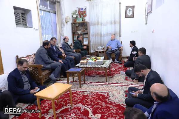 استاندار مازندران با جانباز ۷۰ درصد بهشهری دیدار کرد+ تصاویر