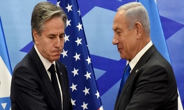 بلینکن در نشست خبری با نتانیاهو: به عنوان یک یهودی این‌جا هستم