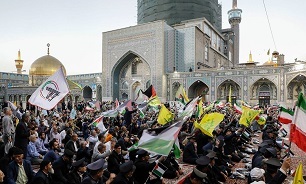 راهپیمایی ضد صهیونیستی در مشهدالرضا