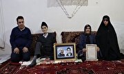 دیدار شهردار تبریز با خانواده دو سرباز شهید دفاع مقدس