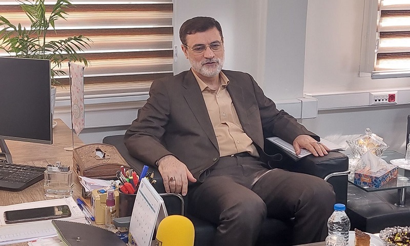 بازدید رئیس بنیاد شهید و امور ایثارگران از خبرگزاری دفاع مقدس