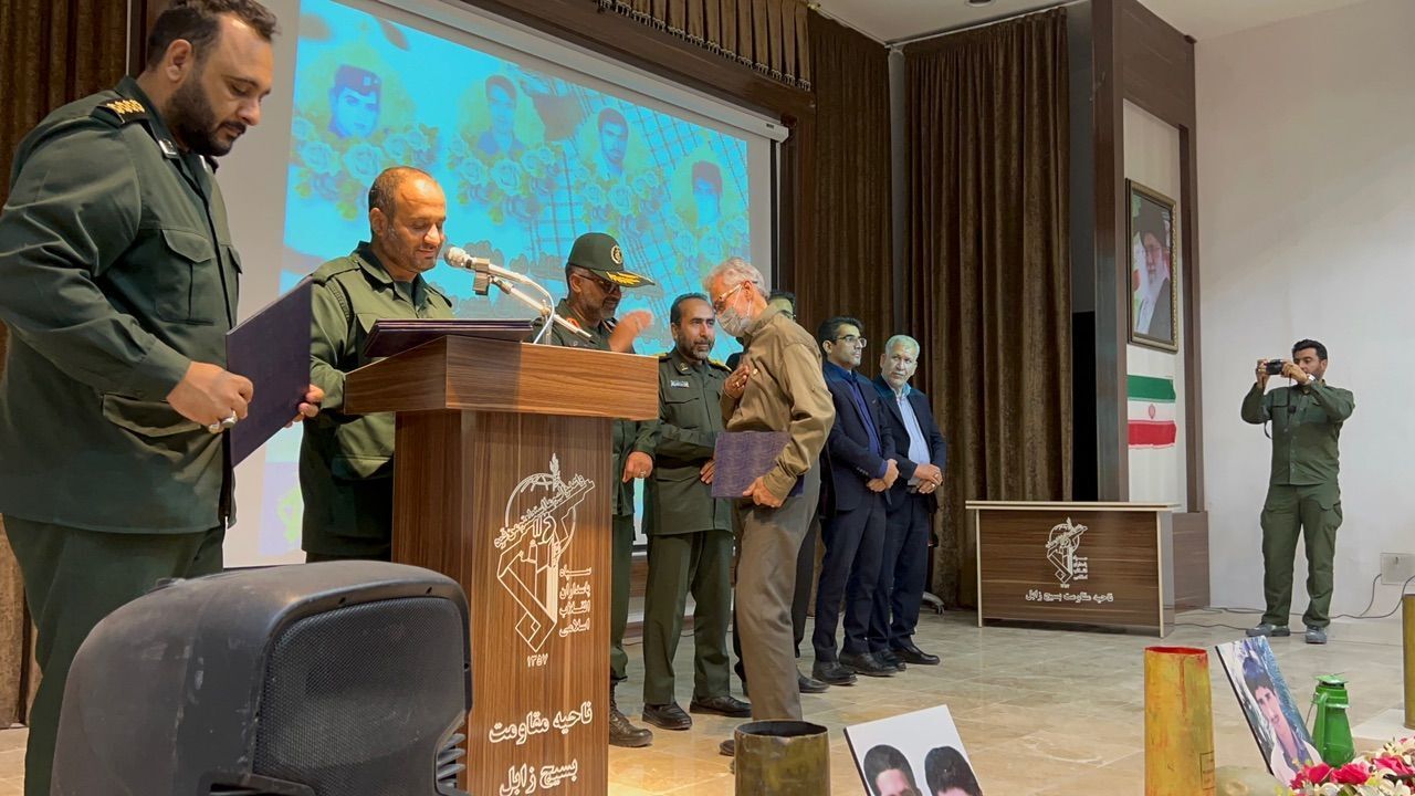 برگزاری مراسم نقش اصناف در دفاع مقدس در شهرستان زابل