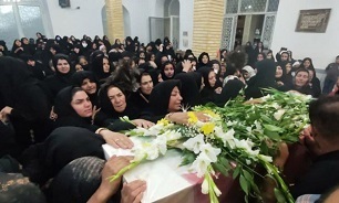 مراسم تشییع و خاکسپاری شهید «سعید پناهی فر» برگزار شد